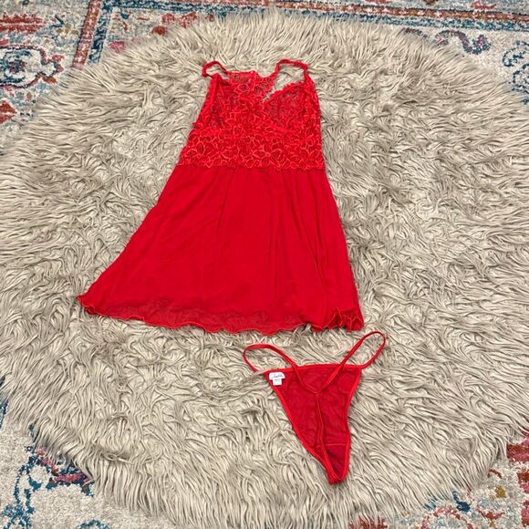 Jezebel lace lingerie set size large - Picture 4 of 4